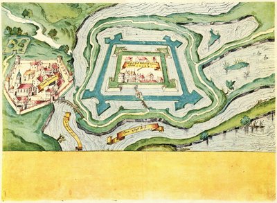 City, Castle and Fortress Spandau 1604 by Unknown